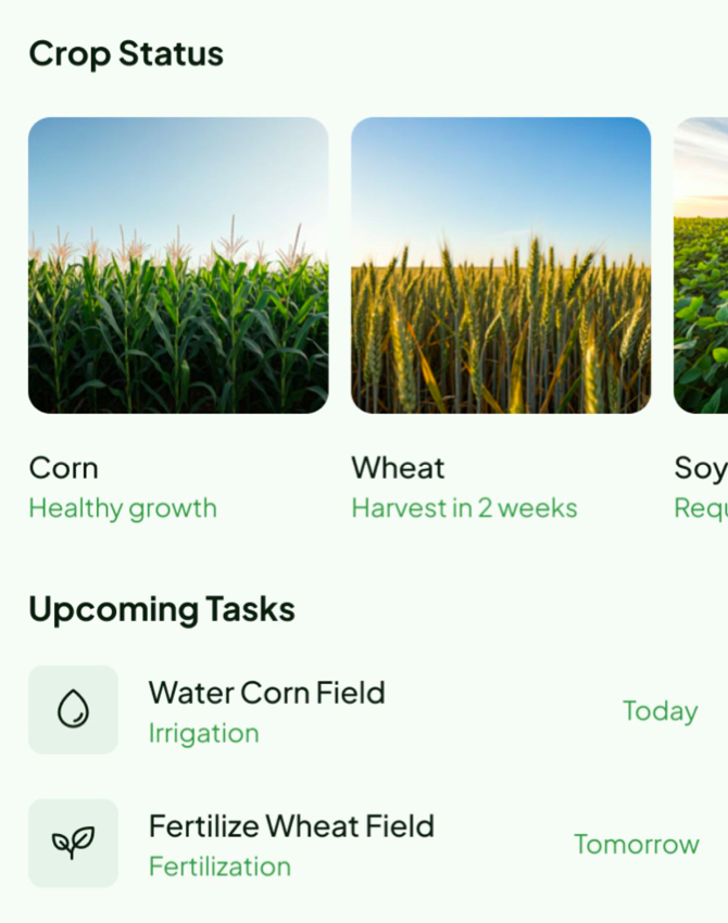 Smart Farming Dashboard